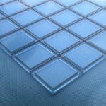 Grooved Glass Cover Plate for Perovskite Solar Cells, Protective Glass Cover for Perovskite Photovoltaic Cells