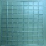 Grooved Glass Cover Plate for Perovskite Solar Cells, Protective Glass Cover for Perovskite Photovoltaic Cells